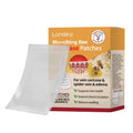 Varicose vein microneedle patch pack containing 4 patches with ginger and panthenol ingredients