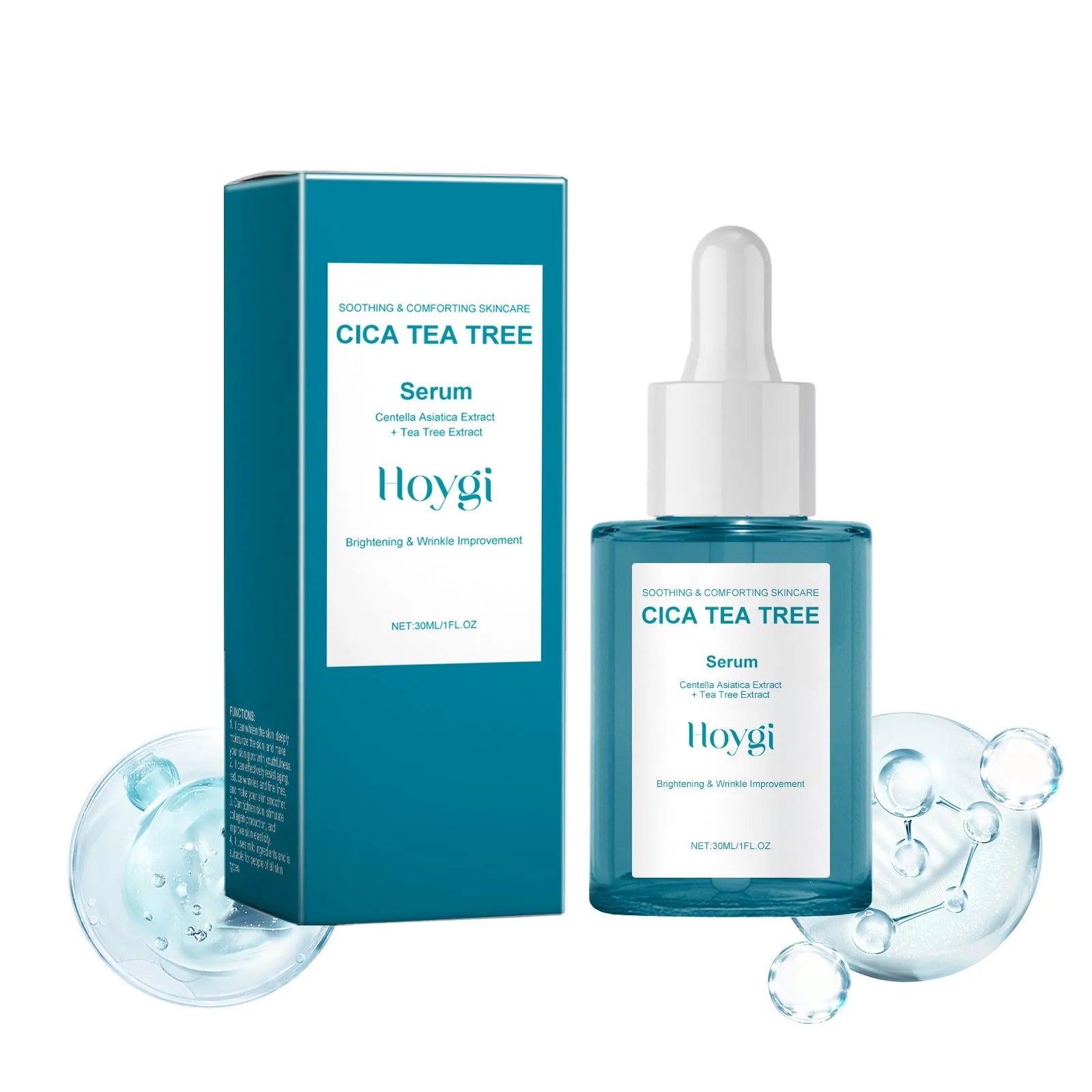 30ml Centella Asiatica firming care solution bottle for moisturising skin treatment