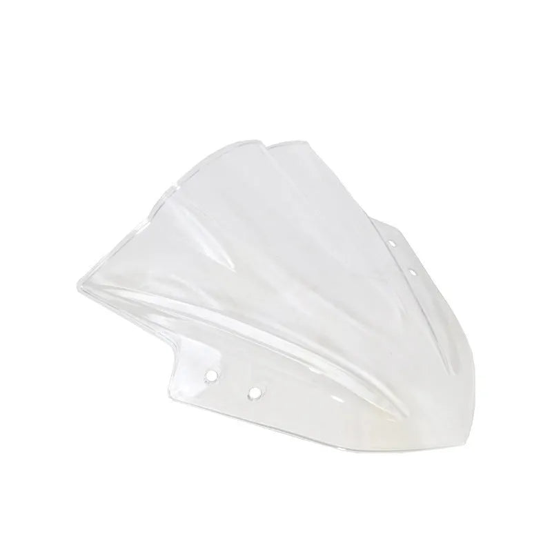 4mm plexiglass motorcycle windshield for street modification, universal fit, black or transparent screen