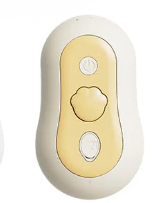 Rechargeable cat grooming massage comb in beige yellow, blue, grey, or orange colour