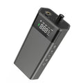 Car portable wireless intelligent digital display tire inflator pump with LED light and warning light