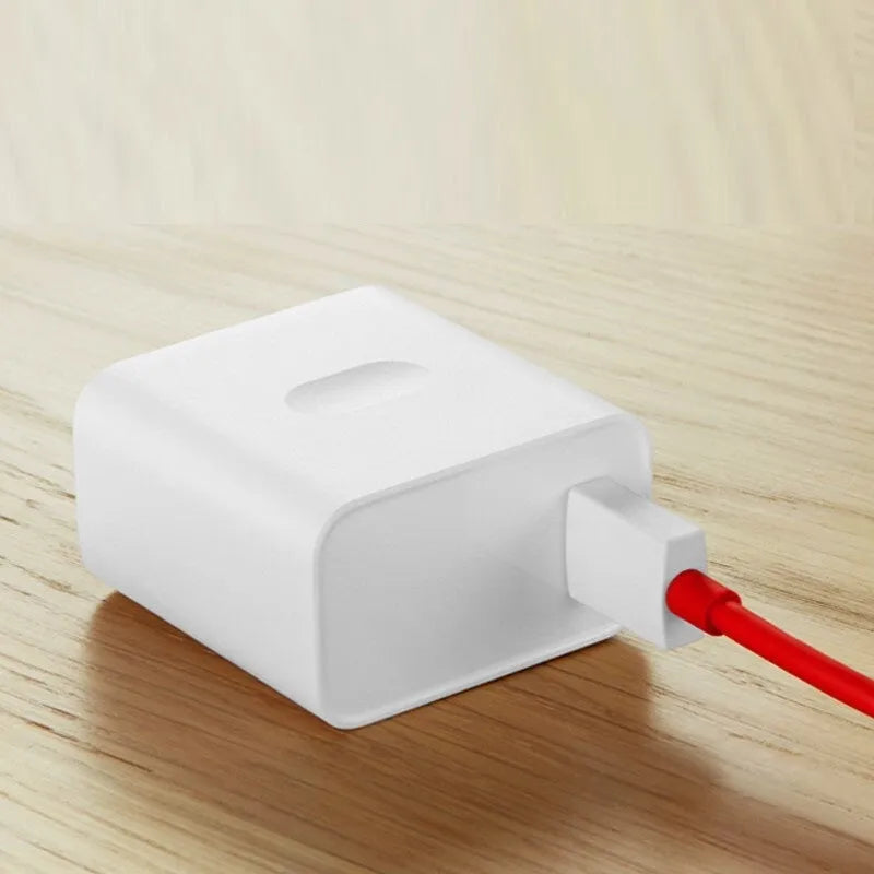 Red USB data cable for 7Pro 6 6T 7T smartphones in 1.5m length