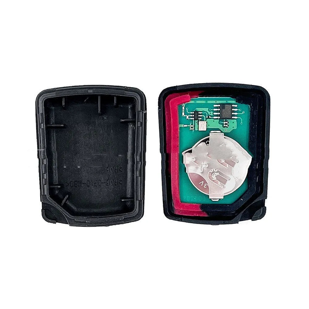 Ford car remote key replacement shell in ABS plastic, showing 2+1 and 3+1 button style options.