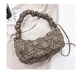 Women's nylon underarm bag with adjustable shoulder strap in solid colour options