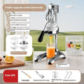 480cm commercial manual citrus press juicer with stainless steel construction and quick disassembly mechanism