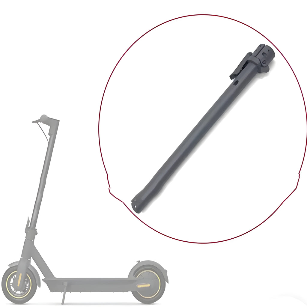 Black folding upright bar accessory for Nanbo No. 9 electric scooter.