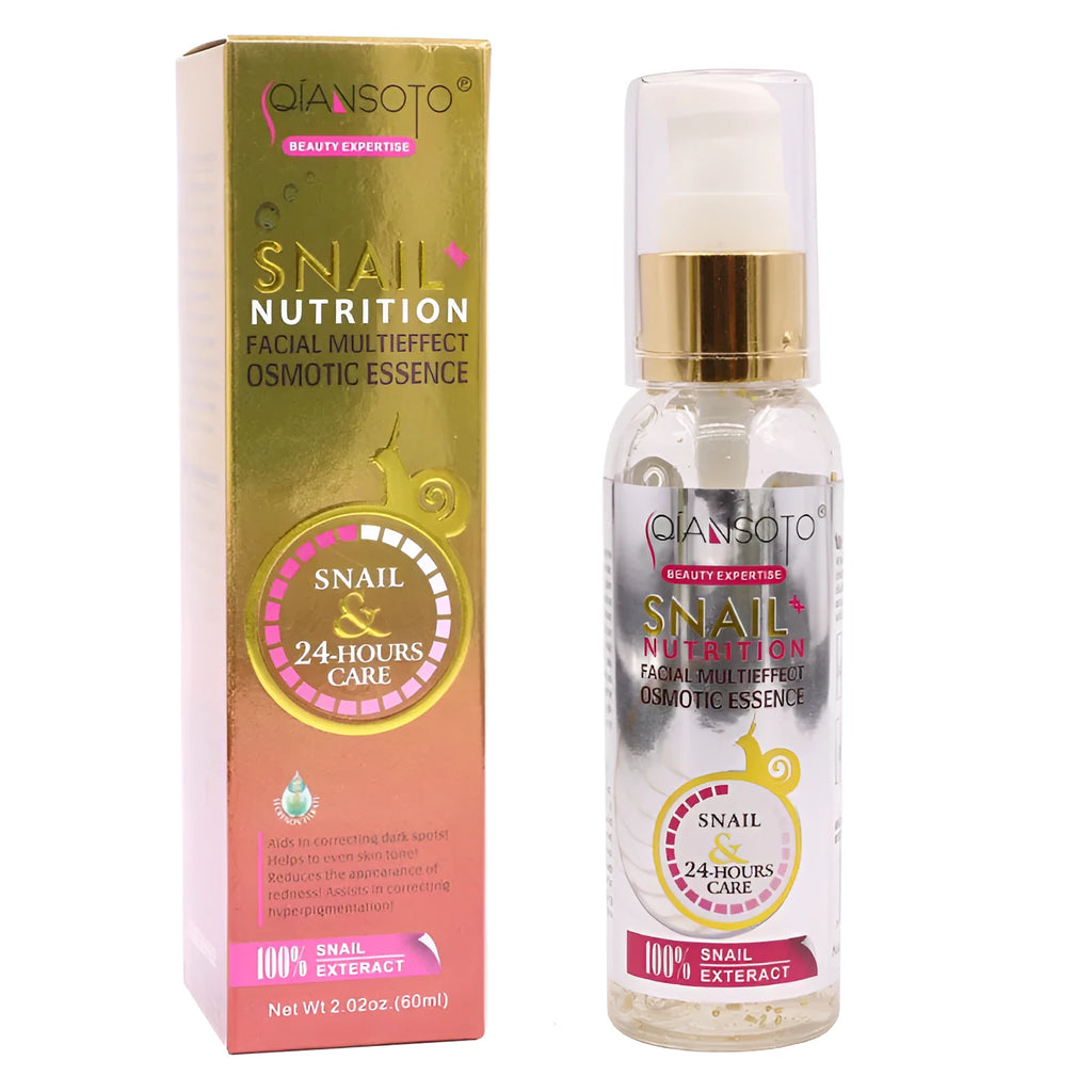Snail Care Solution 60ml facial essence bottle for ladies with universal skin type suitability