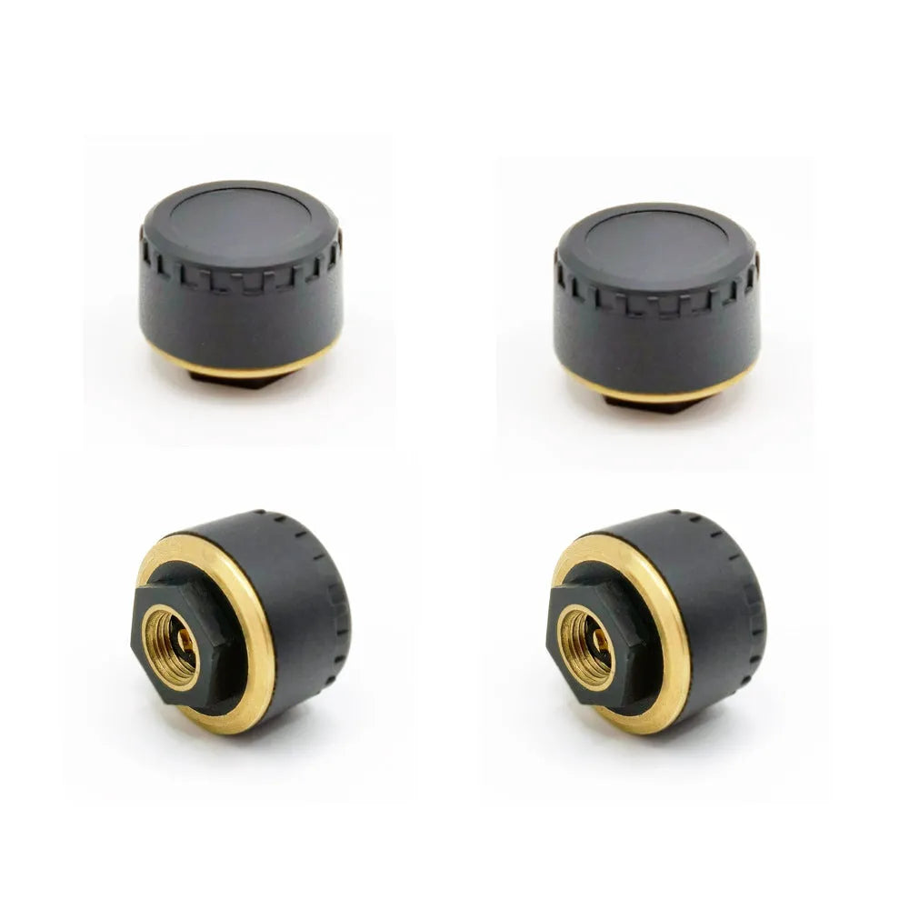 Bluetooth car tyre pressure monitoring system with four sensors for mobile phone display