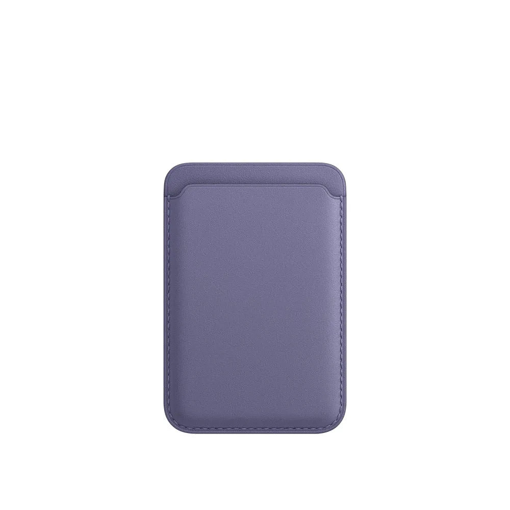 MagSafe compatible iPhone case with magnetic card holder in PU leather available in multiple colours