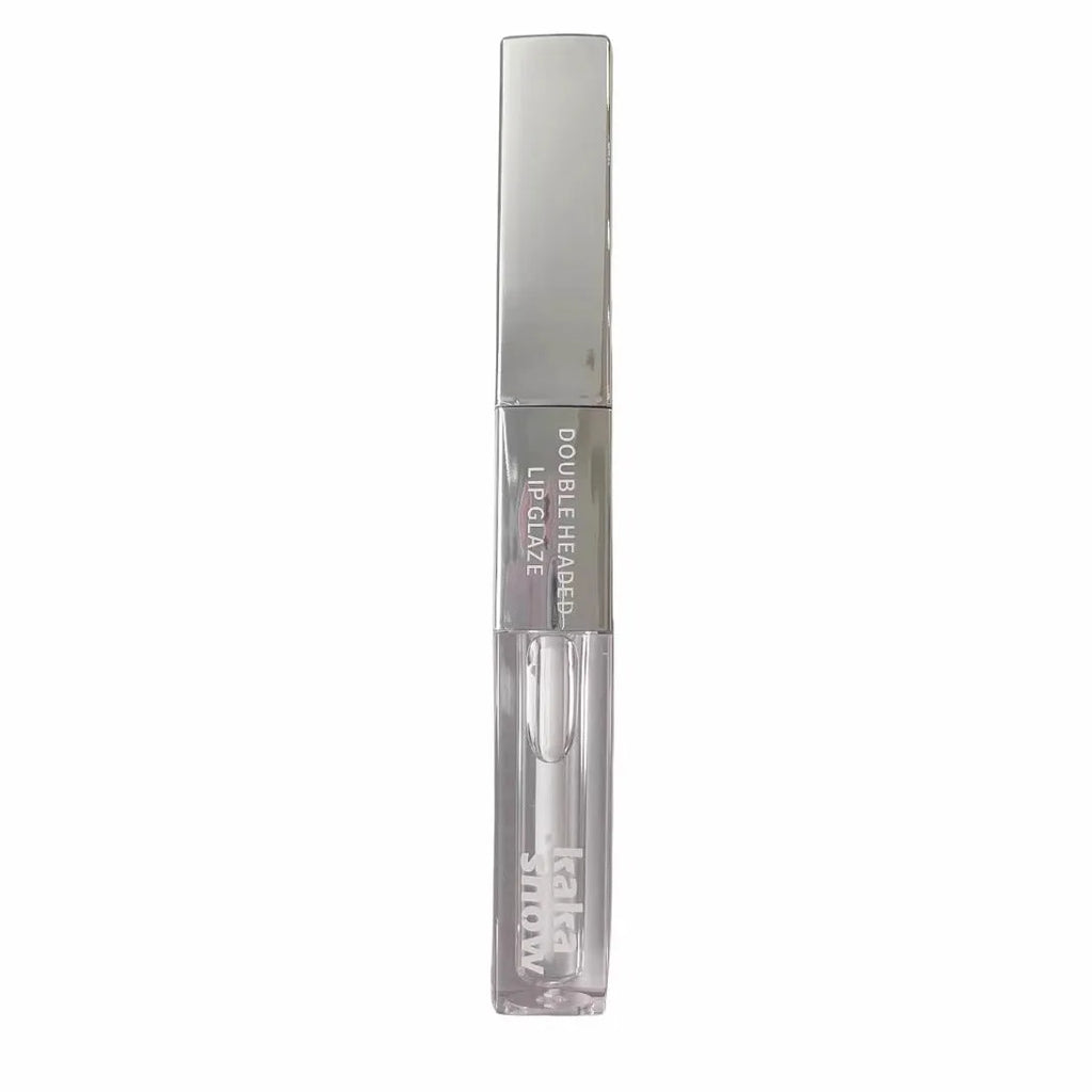 Kakashow double-headed lip glaze in five shades with velvet and water gloss finish
