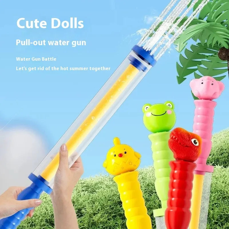 48cm children's plastic water monitor toy in pink colour