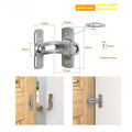 90 degree angle sliding door lock with black carbon steel buckle and stainless steel components for barn doors