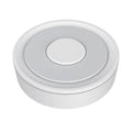 White square smart home gateway hub for ZigBee 3.0 device control and automation