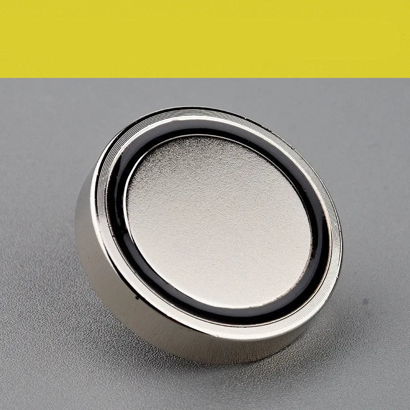 Round 60mm neodymium iron boron magnet salvage device with rope for iron retrieval