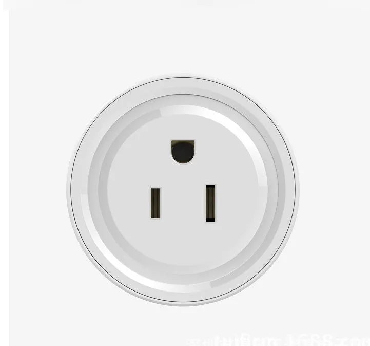 Wi-Fi smart plug adapter with voice control for Alexa and Google Assistant home devices