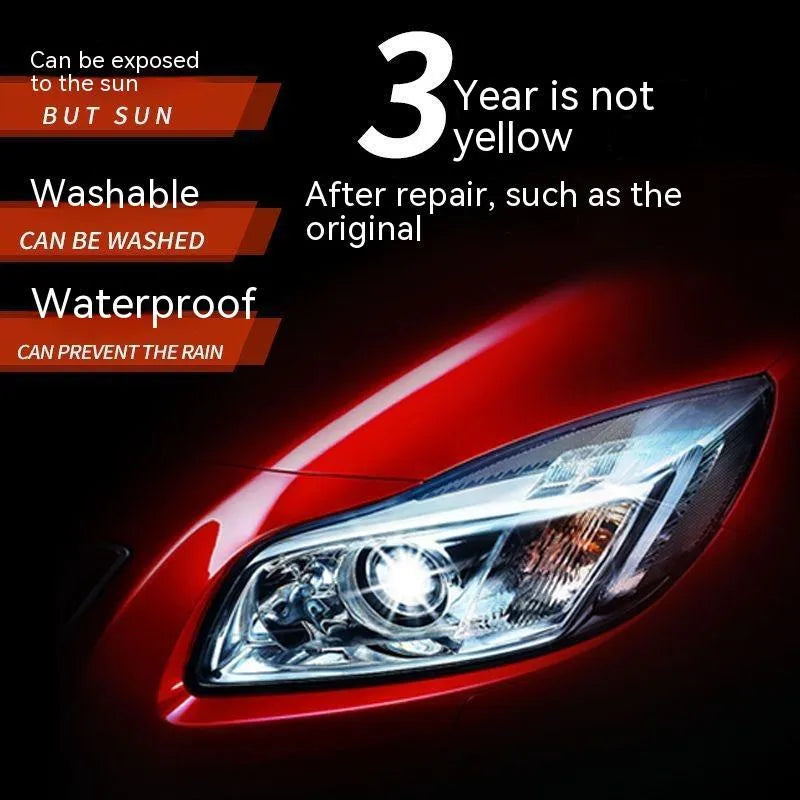 100ml bottle of car headlight renovation repairing liquid for plastic headlight covers