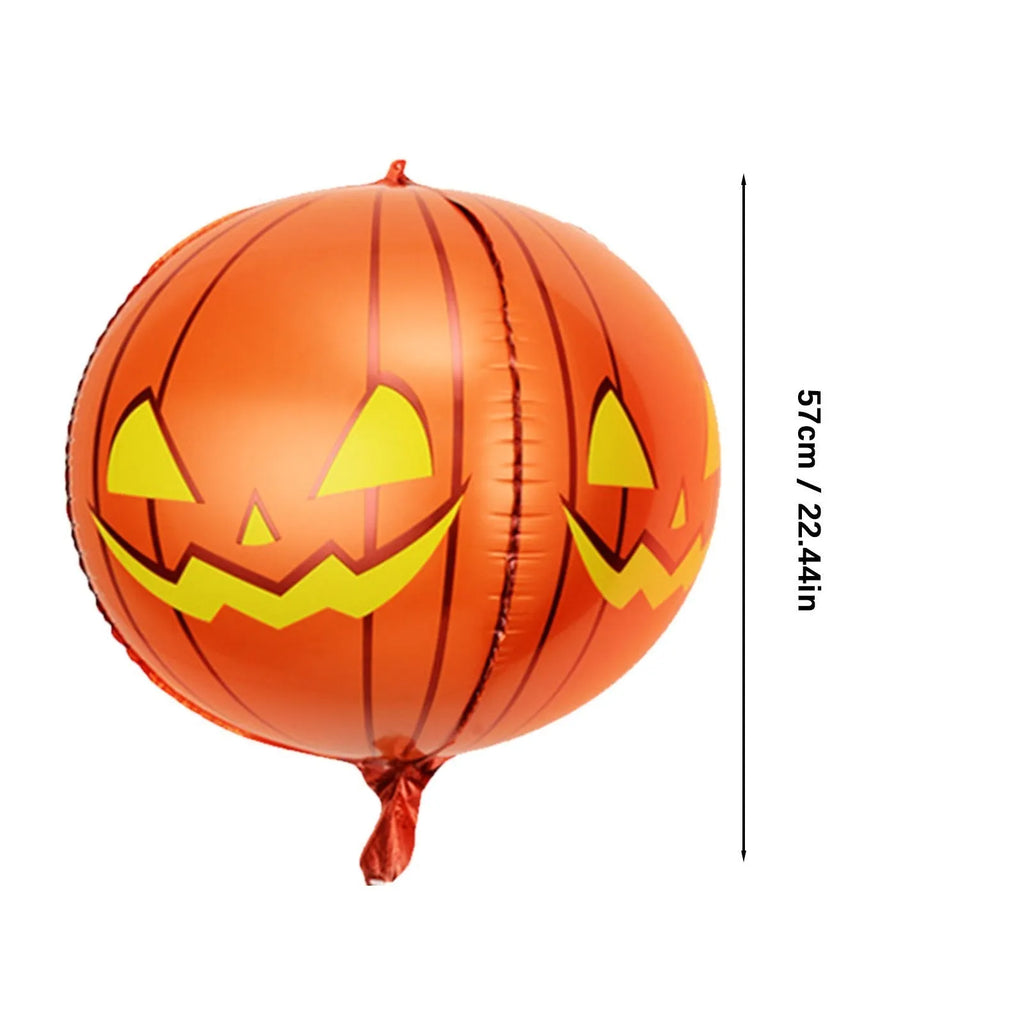 Halloween bloodshot eyeball inflatable balloon 40cm diameter green blue red colours