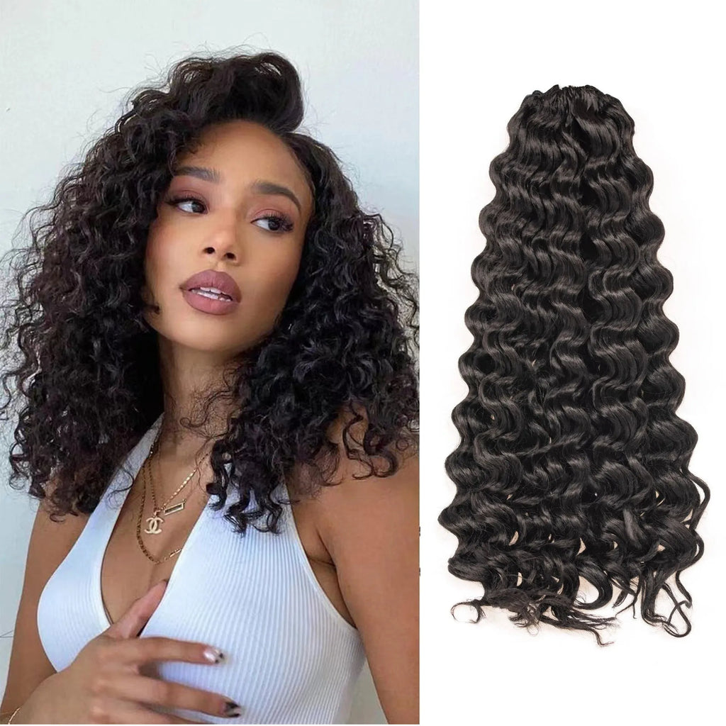 Long curly wig with side bangs, domestic silk, available in 10 to 22 inch lengths and six colour styles