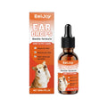 30ml dog ear drops bottle with chamomile extract for gentle canine ear cleaning