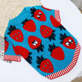 Cartoon Jarre Aero Bull dog sweater with buttons in autumn winter design