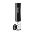 Electric wine opener set in black or red with foil cutter, 23cm ABS and aluminium alloy body