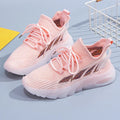 Women's high-top sports casual shoes in cowhide leather, available in black, green, pink, and white.