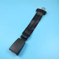 Black 36cm car seat belt extender for pregnant women and children fitting 21mm seat belt inserts