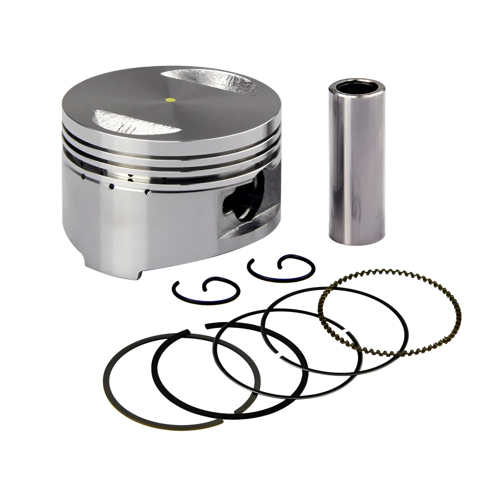GY6 scooter engine piston kit for 125cc and 150cc motors