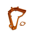 KTM Duke 250 390 chain front gear cover replacement in black or orange, 20x15x5 cm