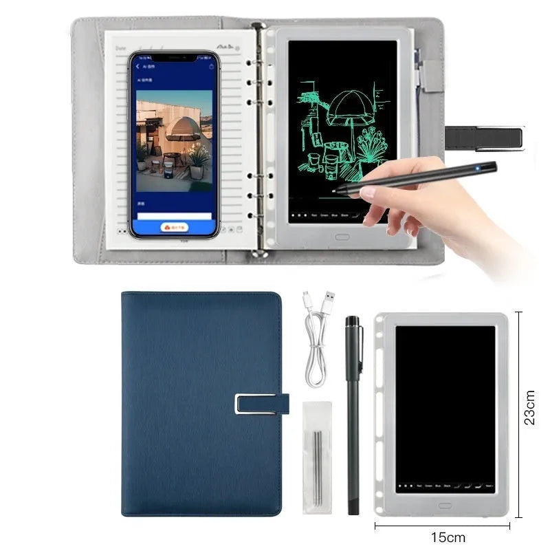 85-inch electronic writing pad with smart pen in stitching appearance design