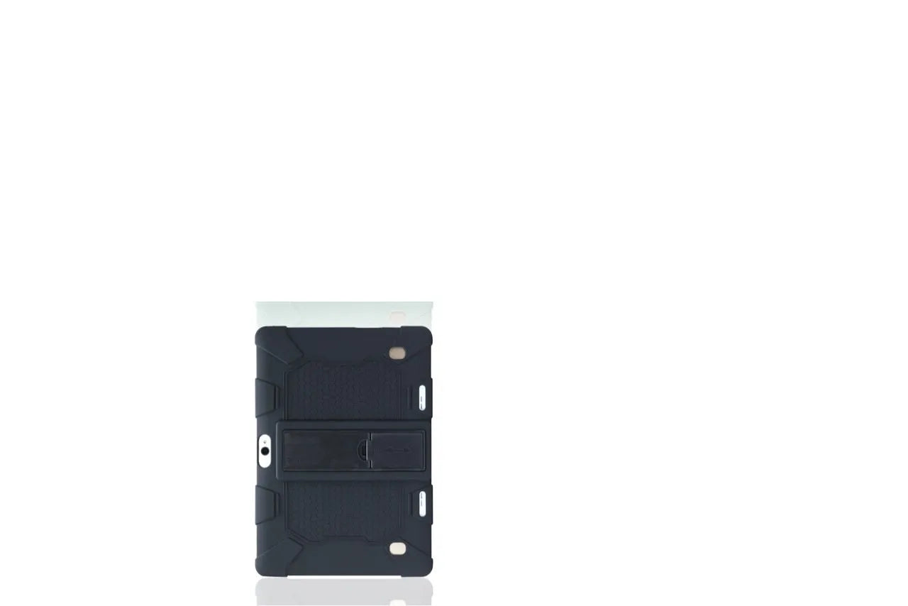 Little Overlord H10 Pro M20 10.1-inch silicone tablet case in pink colour with built-in kickstand