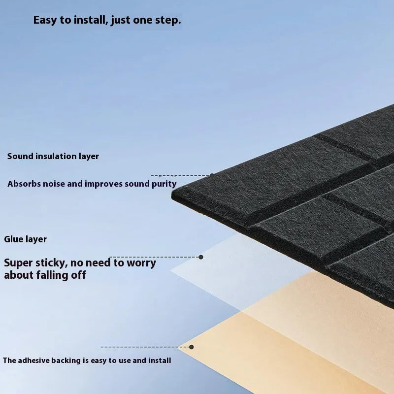 30x30x0.9cm mineral fibre acoustic panel in black, grey, white, or light yellow white for indoor sound insulation