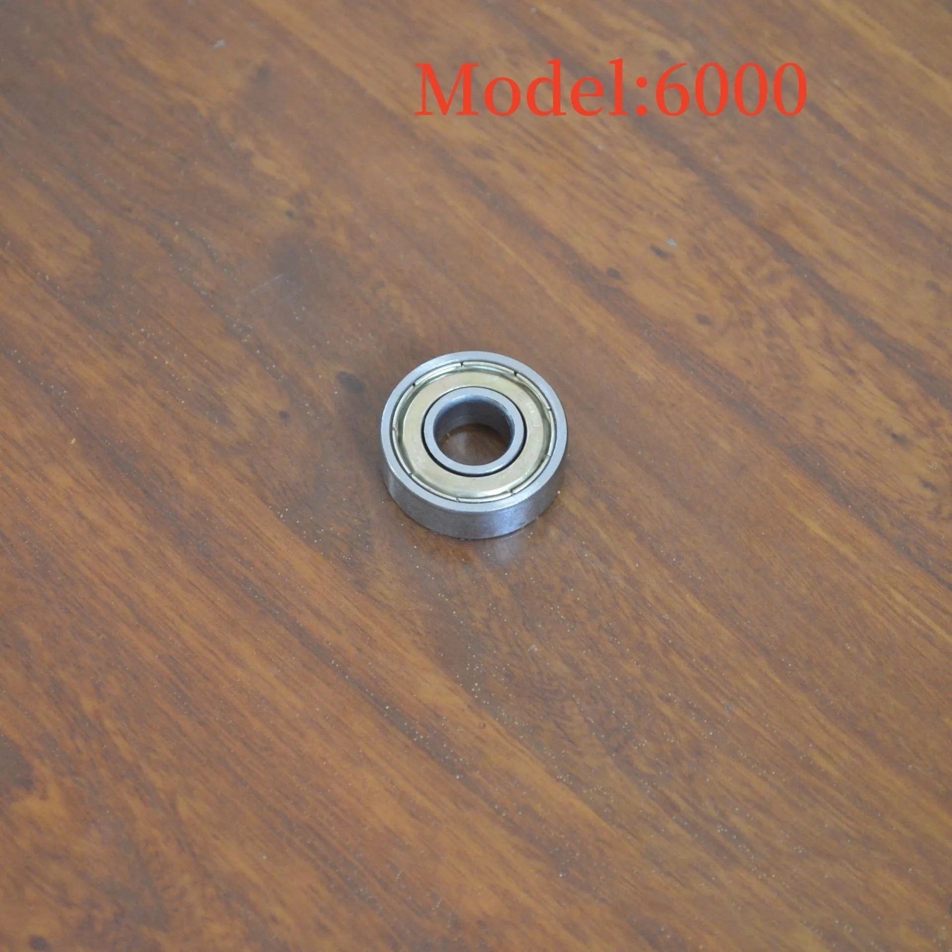 6000ZZ carbon steel ball bearing with 10mm bore, 26mm outer diameter, and iron retainer