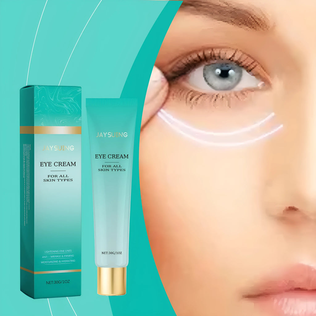 30g jar of retinol and hyaluronic acid anti-aging eye cream