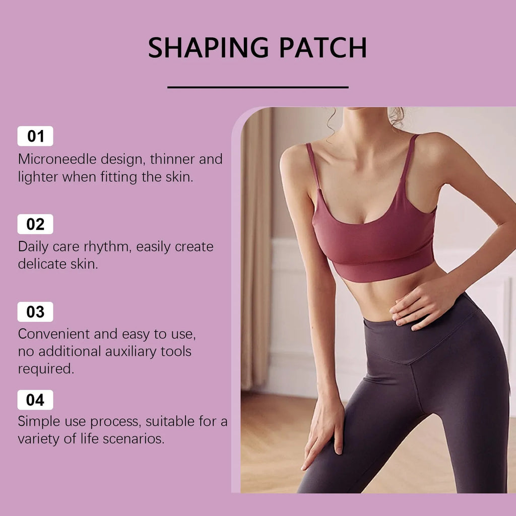 Body nursing adhesive bandage patches with microneedle technology containing aloe and mint ingredients
