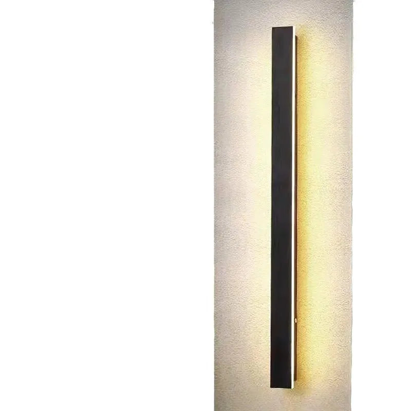 30cm outdoor waterproof wall lamp with IP65 rating and remote control in StyleB design