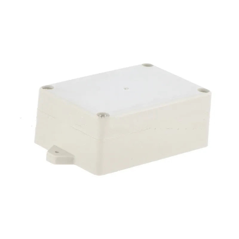 ABS plastic waterproof instrument box model F4B-1 for security monitoring power supplies.