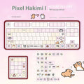 Theme Sublimation Pixel Hakimi Key Cap PBT mechanical keyboard keycap with pixel art in Hakimi original factory colour