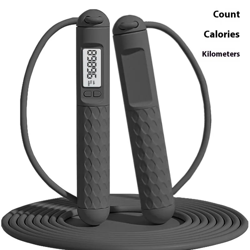 ABS skipping rope with bearing mechanism in various colour options for fitness training
