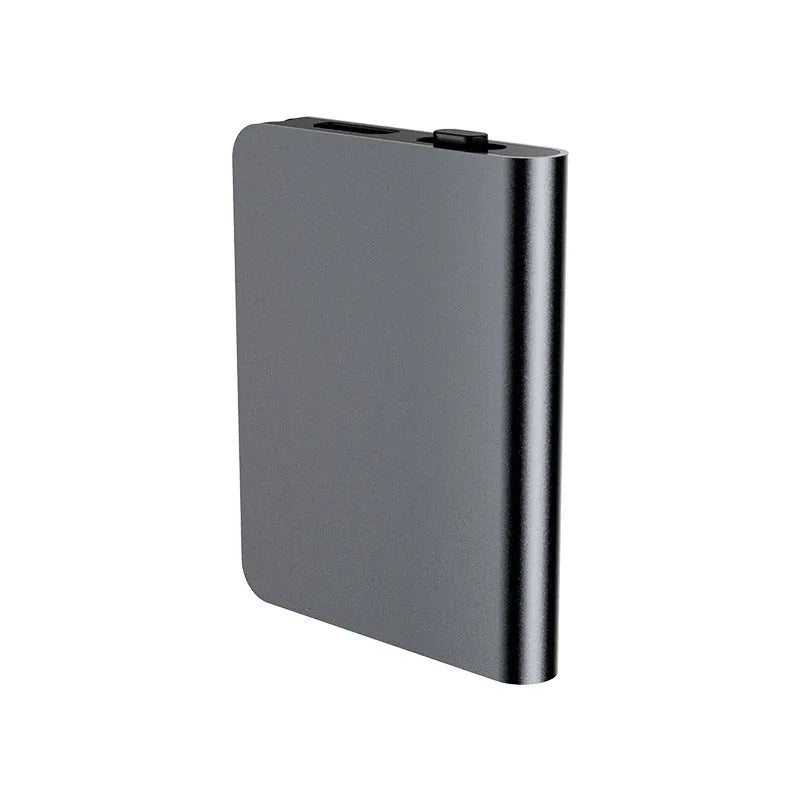 Black high definition noise reduction voice recorder with zinc alloy shell