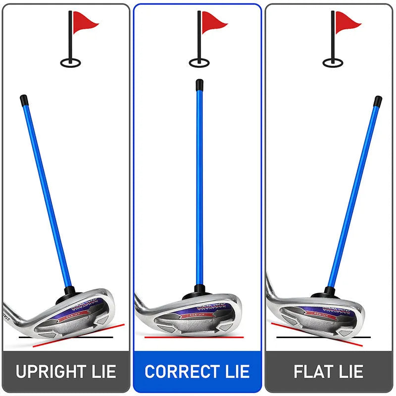 Aluminium alloy golf swing trainer with magnetic direction baseball bar in red colour