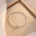 Hetian Jade White Agate women's bracelet with 15cm length and manual craftsmanship