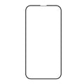 Full screen tempered glass iPhone protector in black or white with HD anti-fingerprint surface