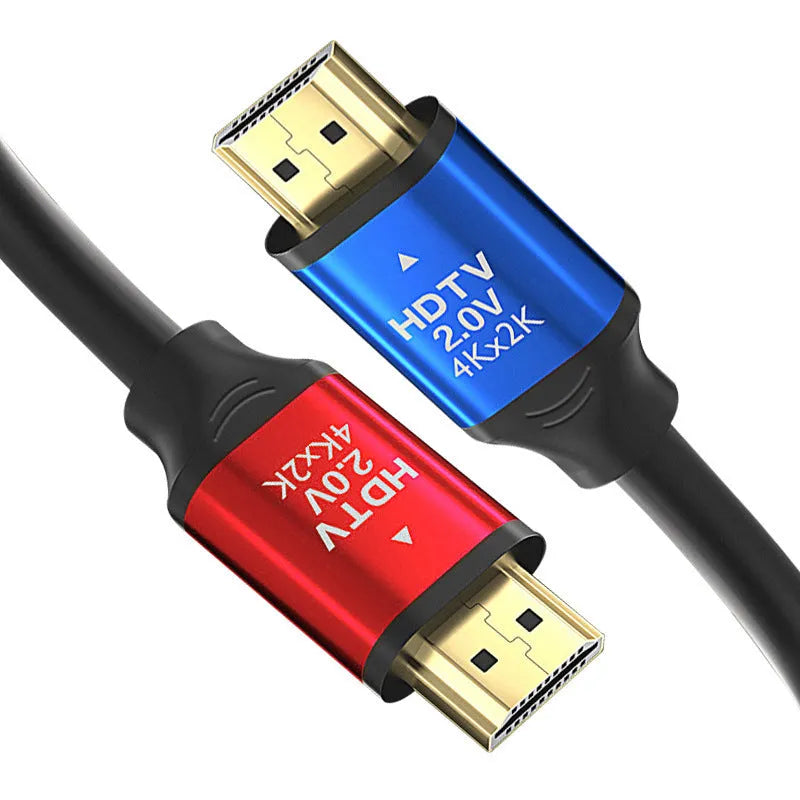 HDMI cable with gold-plated aluminium alloy connectors for computer monitor connections