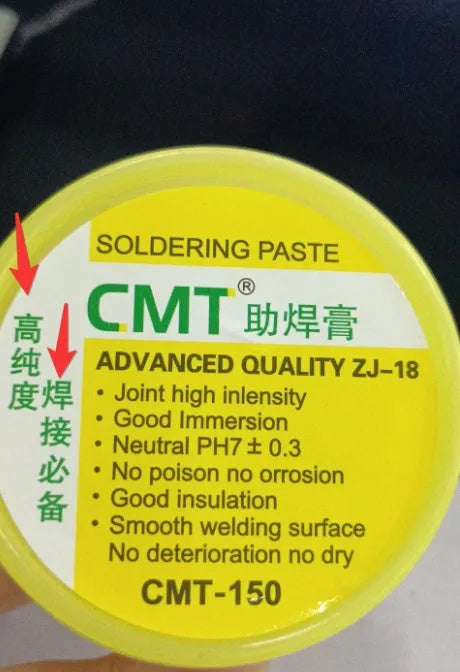 High purity rosin block soldering flux for electric soldering iron in 50g and 85g specifications