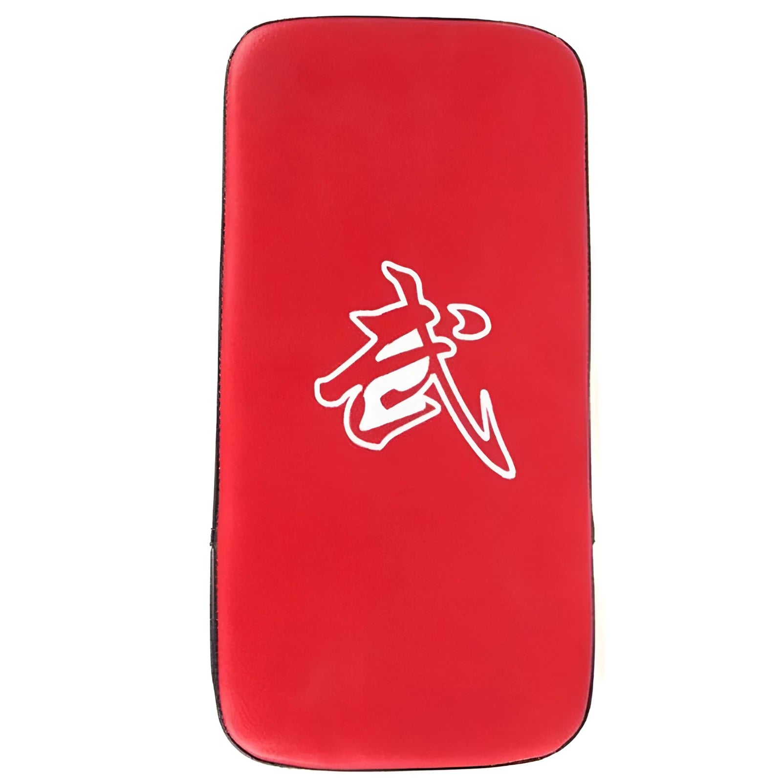Thickened blue square foot boxing pad in vertical stance for Sanda training