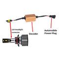 Black LED car headlight CANBUS decoder for H4 H7 H11 H13 H1 models