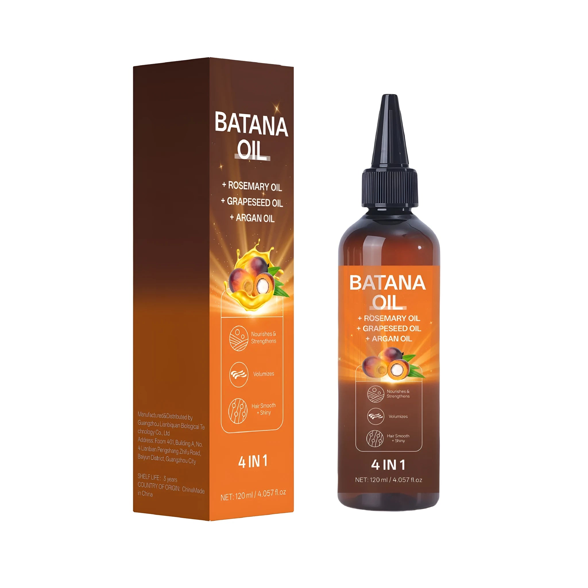 Batana Styling Cream treatment oil tube for hair moisturising and strengthening