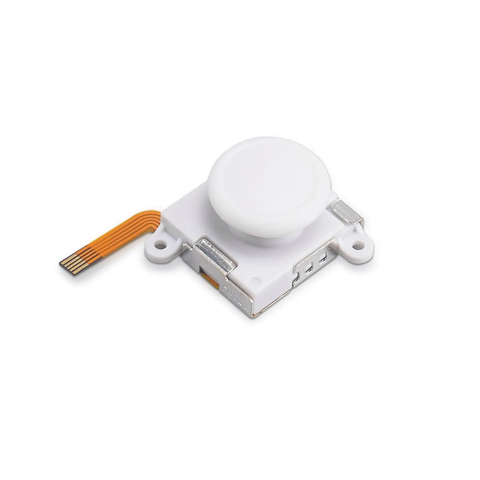 Single black Hall effect joystick replacement part for PS5, PS4, Switch and Xbox controllers.