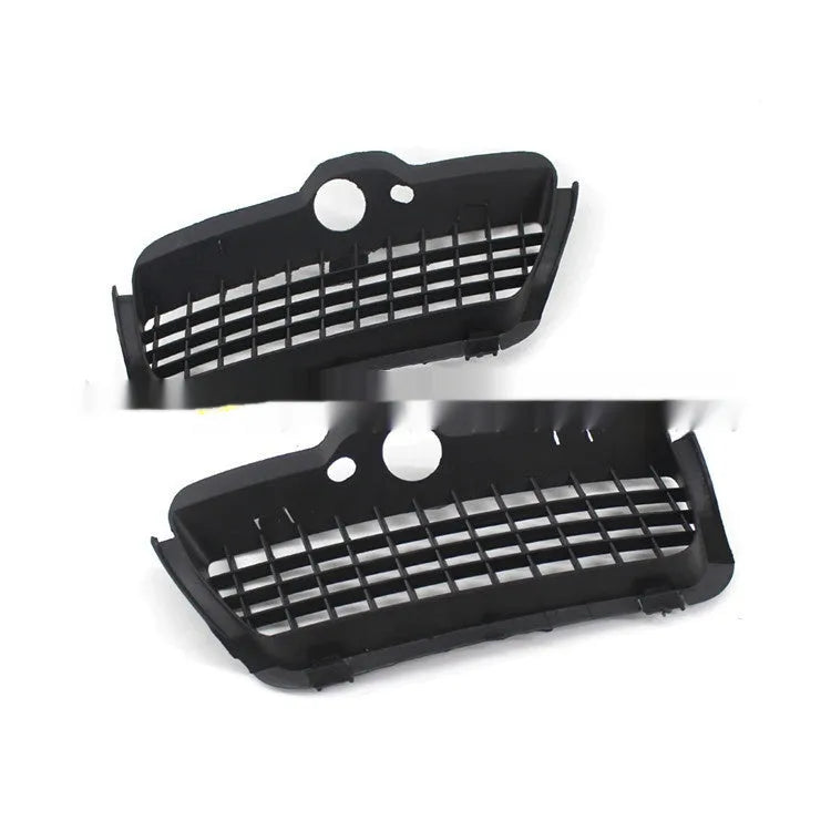 Black Volkswagen Golf 3 fog light cover pair for front bumper lower grille